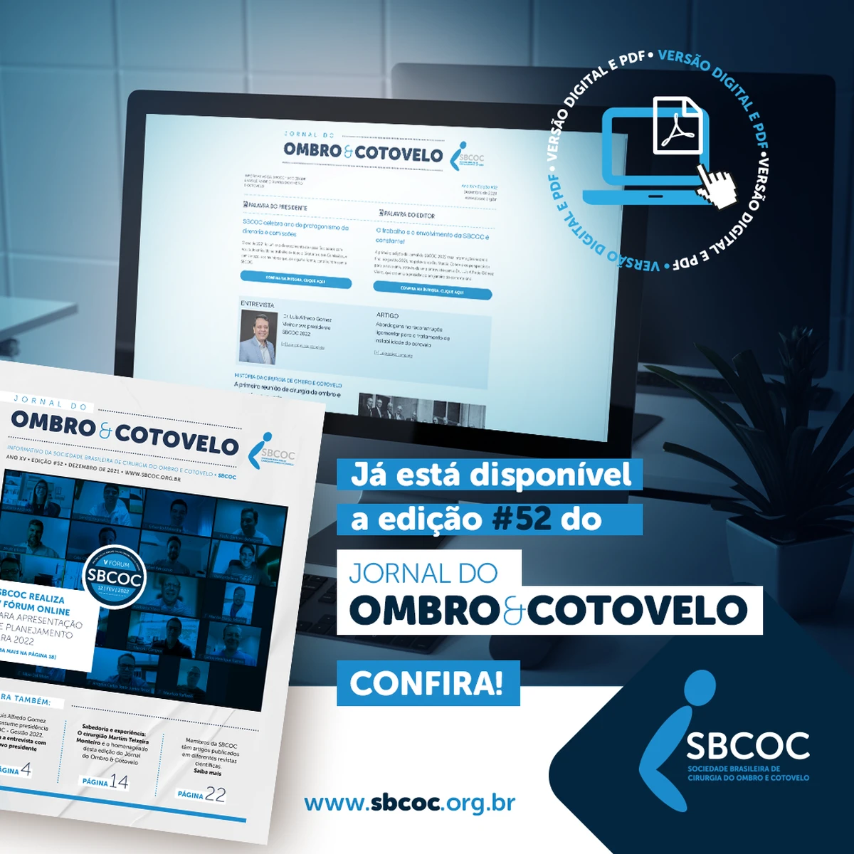 Edição 52° do Jornal do Ombro e Cotovelo