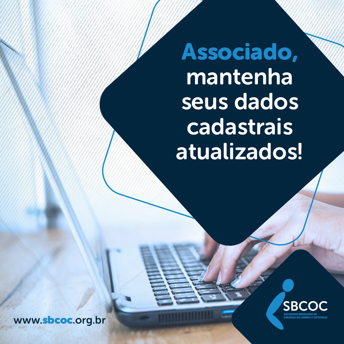 Associado, mantenha seus dados cadastrais atualizados!