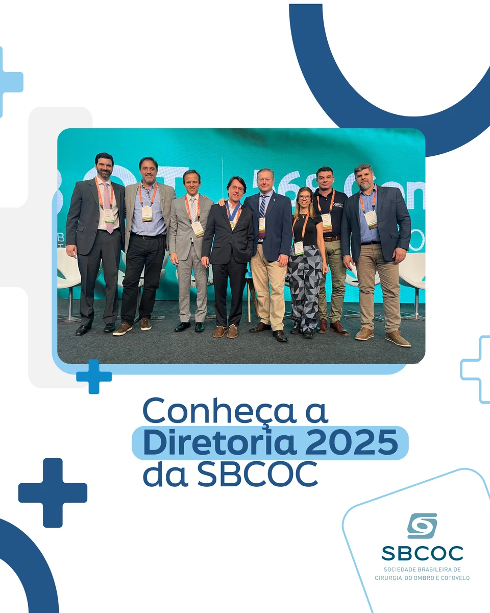 Conheça a composição da Diretoria de 2025 da SBCOC