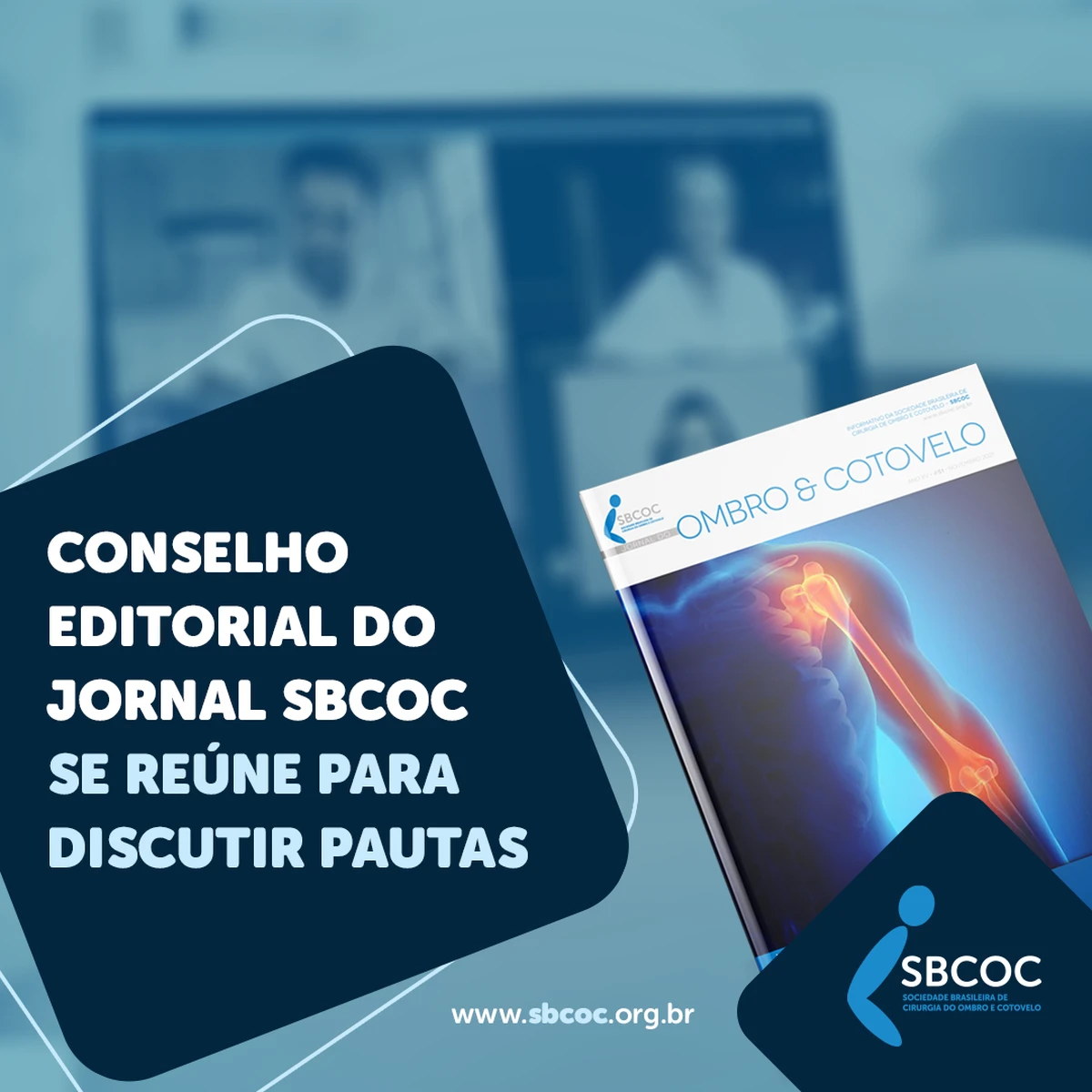 Conselho editorial do jornal SBCOC se reúne para discutir pautas