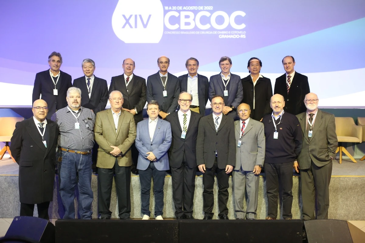 Homenagem aos ex-presidentes da Sociedade Brasileira de Cirurgia do Ombro e Cotovelo