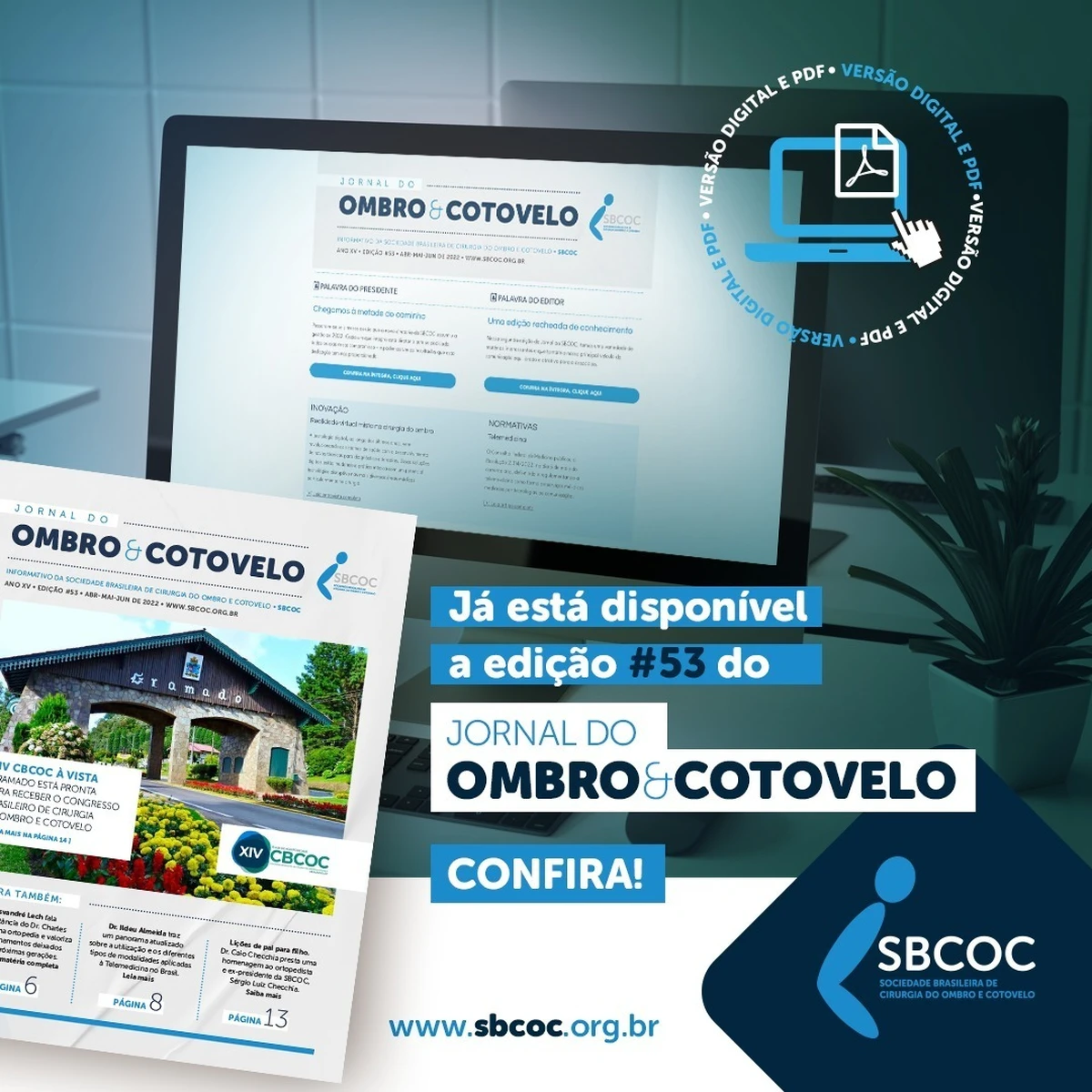 Jornal da SBCOC: fique por dentro dos assuntos mais relevantes da especialidade