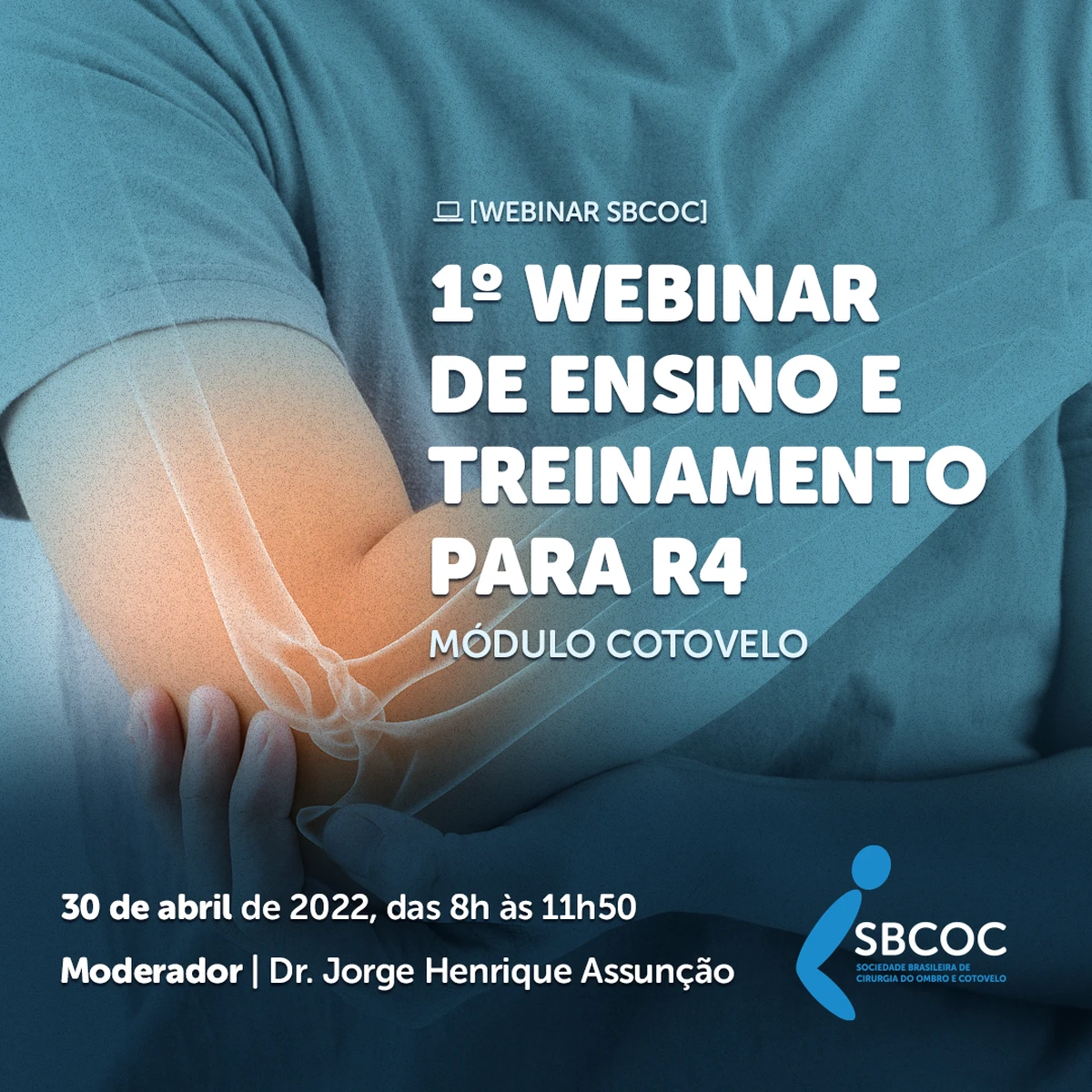Não perca o Webinar de Ensino e Treinamento para o R4
