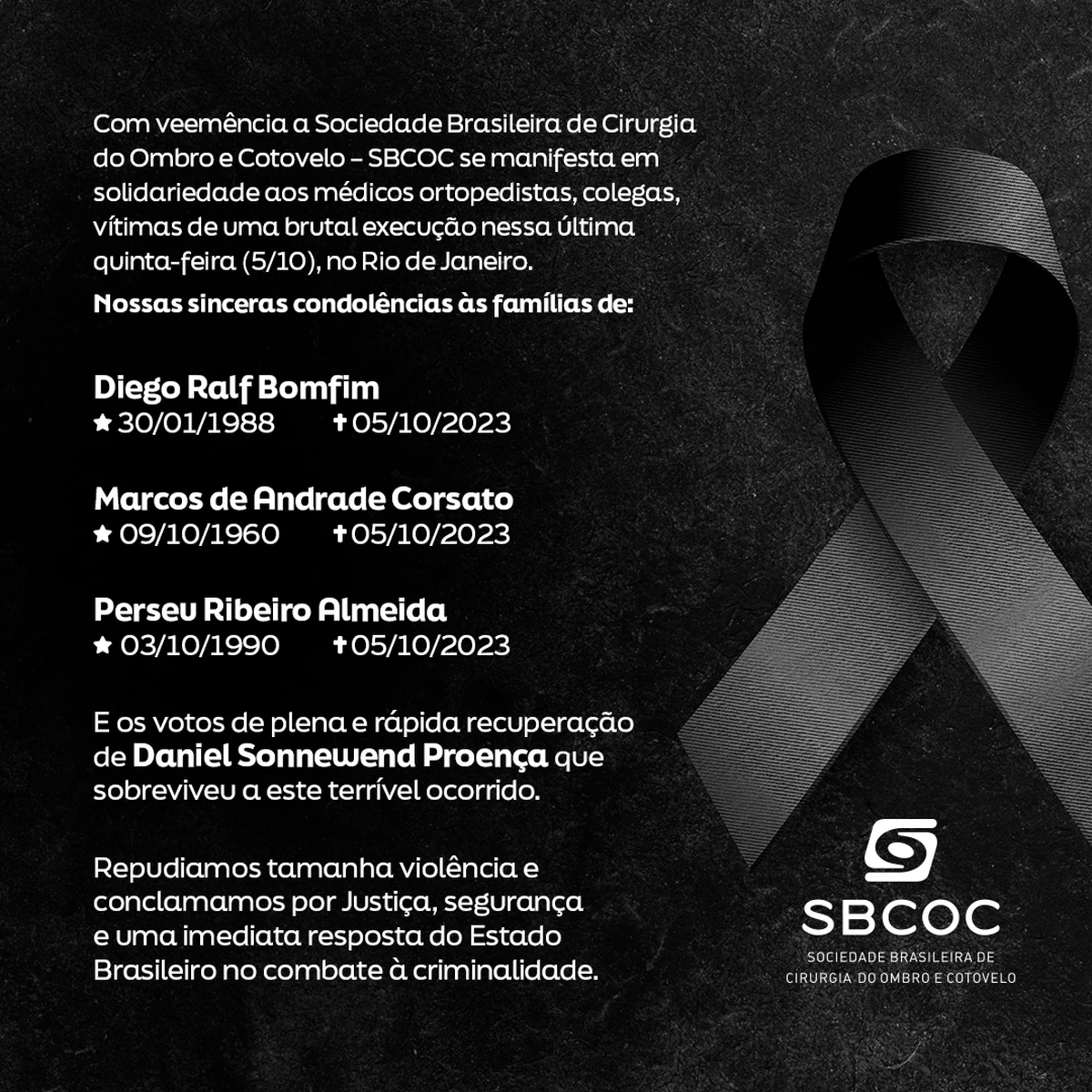 NOTA DE PESAR