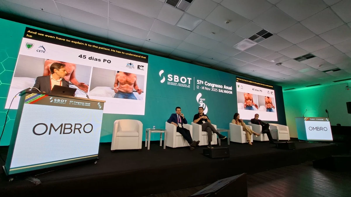 Primeiro dia da SBCOC no Congresso da SBOT 2025 reúne debates clínicos e conferência internacional em Salvador