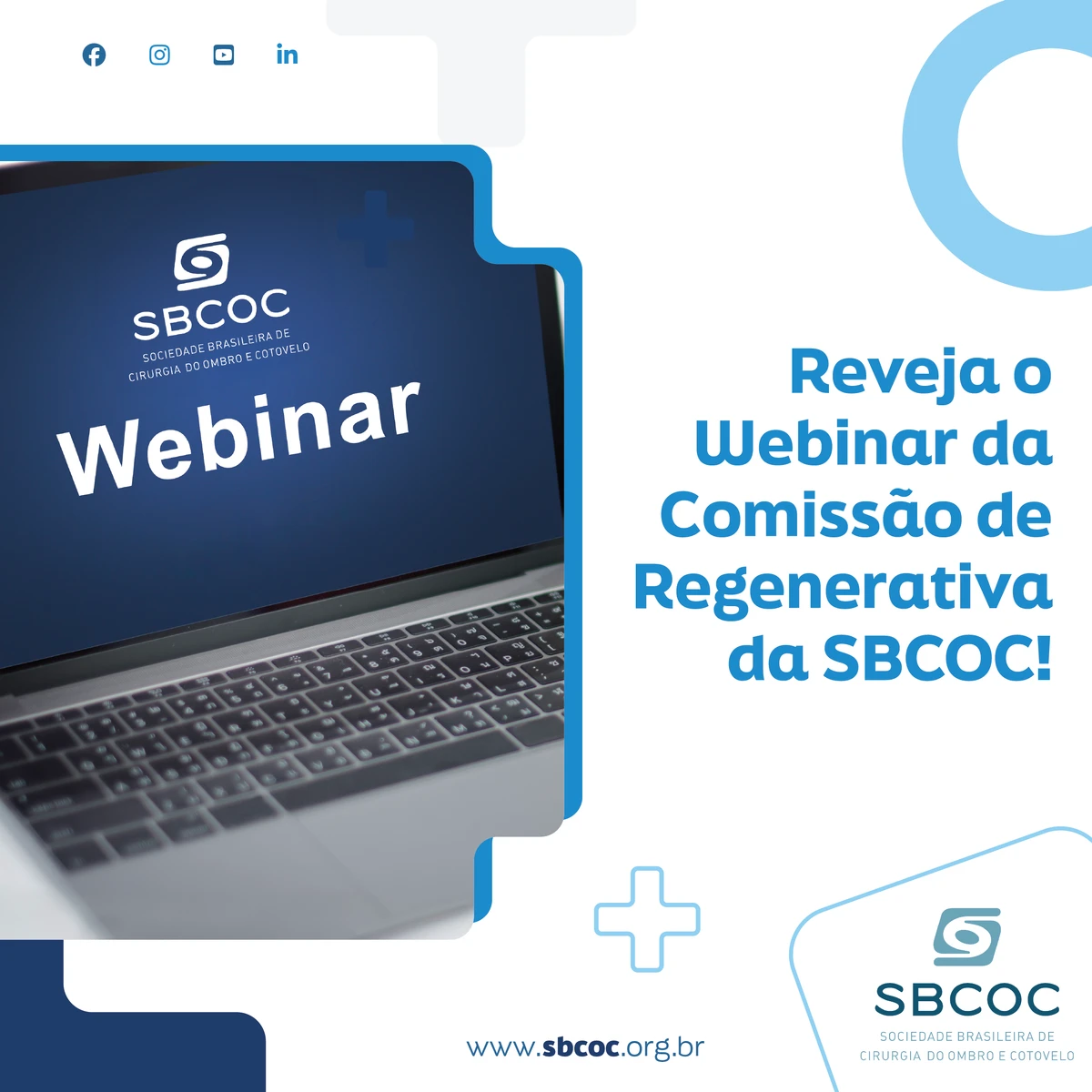 Reveja o webinar da Comissão de Regenerativa da SBCOC