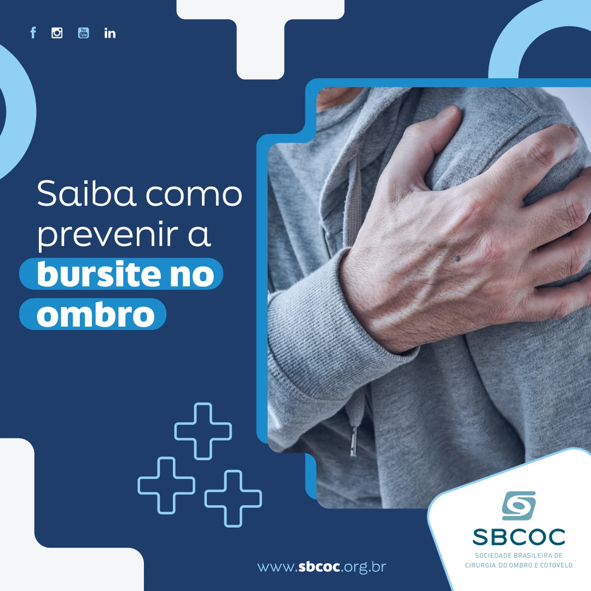 Saiba como prevenir a bursite no ombro