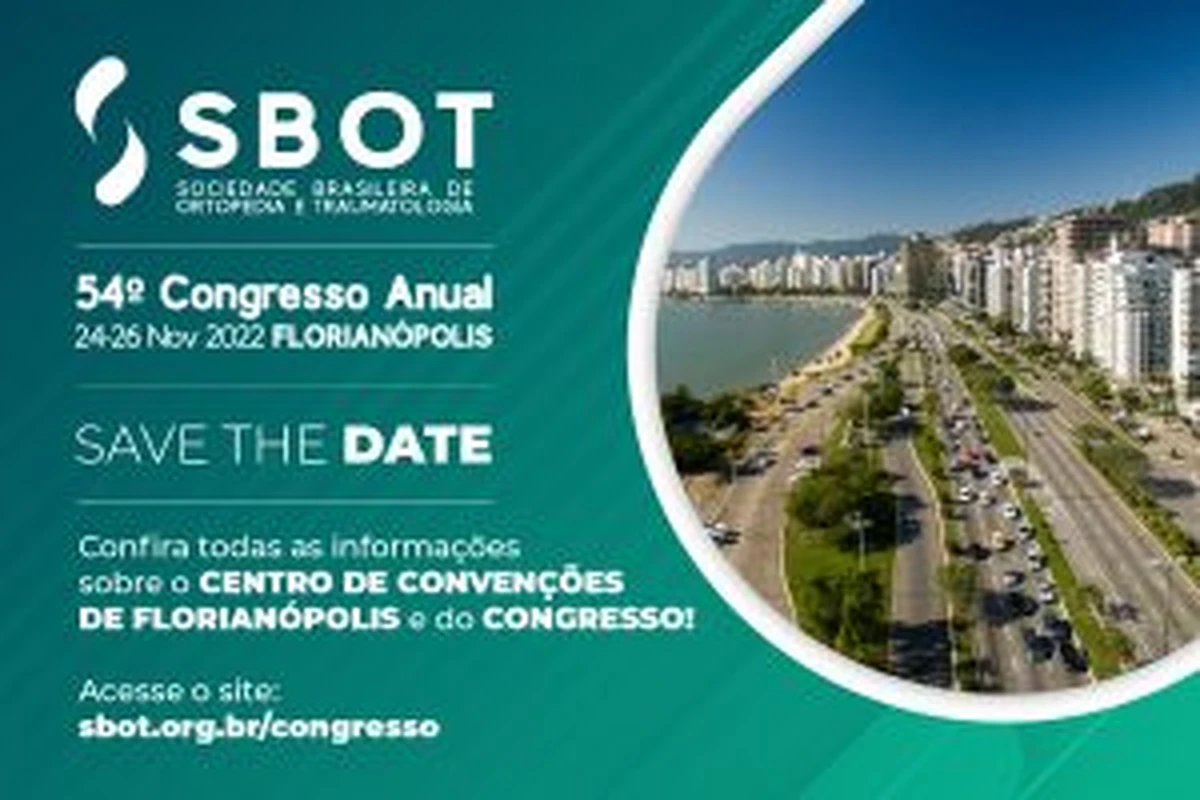 Vem aí o 54º Congresso Anual SBOT