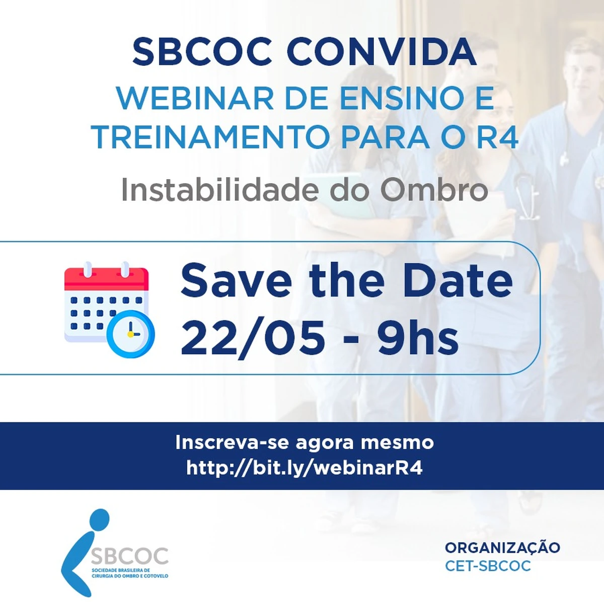 Webinar de Ensino e Treinamento para o R4